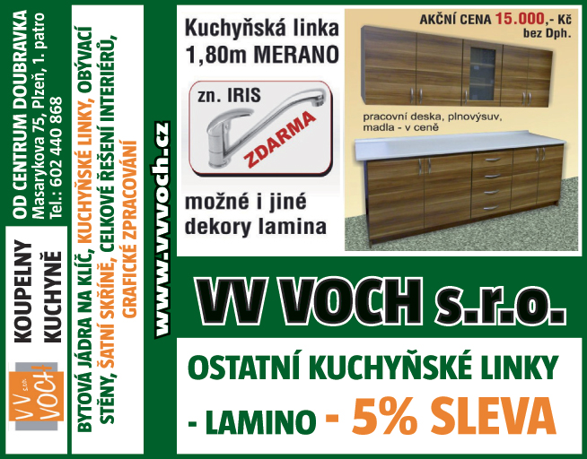 ak�n� kuchy�k� linka Plze�